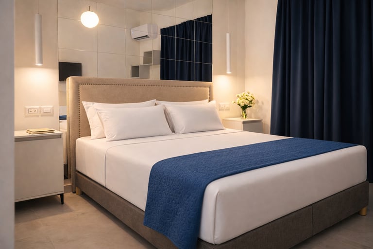 camera matrimoniale deluxe Cirò Marina centro Il Vicoletto B&B