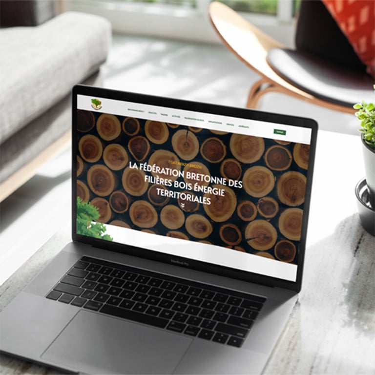 Maquette de site web bois bocage 35 – BenRaff Studio