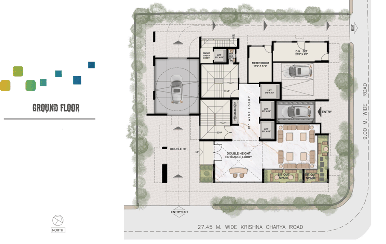 FLOOR PLANS 9 ELEMENTS BANDRA RECLAMATION, 9 ELEMENTS, KC MARG, OPP WINGS GROUND, NEAR LILAVATI HOSPITAL, BANDRA WEST
