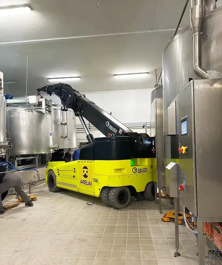 zbiornik przemysłowy, utrzymanie ruchu produkcji, relokacja