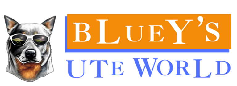 BLUEY'S UTE WORLD logo