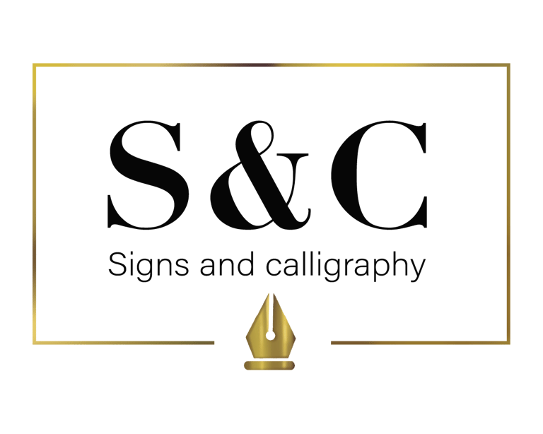 Sign and Calligraphy logo