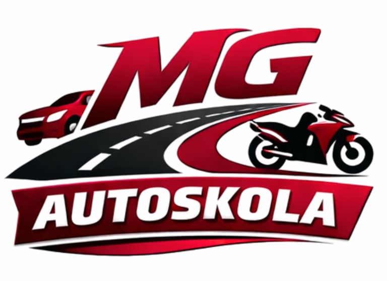 MG Autoskola logo