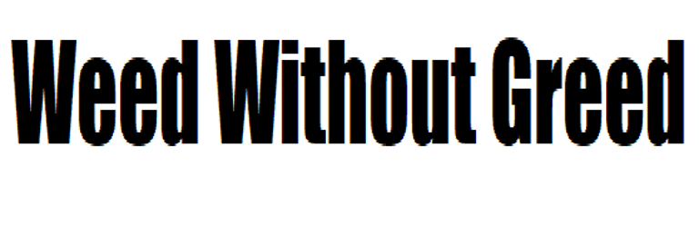 Weed Without Greed logo