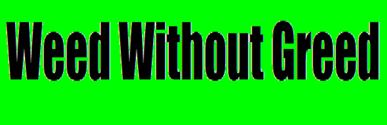 Weed Without Greed logo