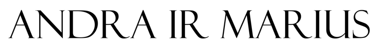 Andra ir Marius photography logo