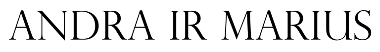 Andra ir Marius photography logo
