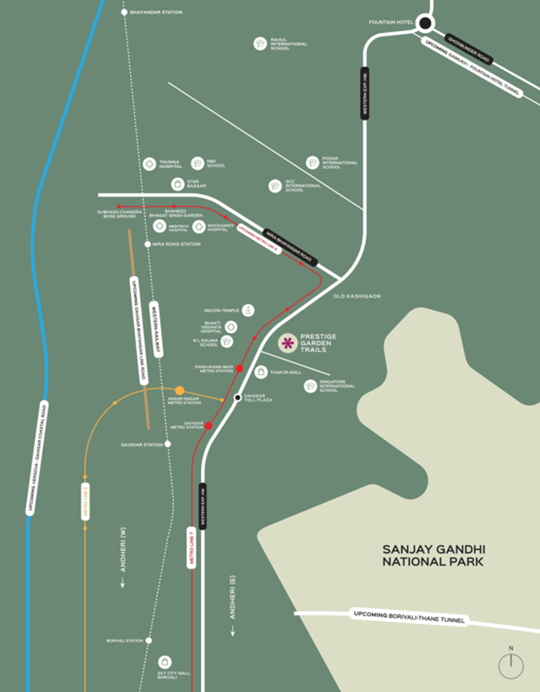 PRESTIGE GARDEN TRAILS MIRA ROAD EAST, PRESTIGE MIRA ROAD EAST, PRESTIGE ESTATES MIRA ROAD EAST