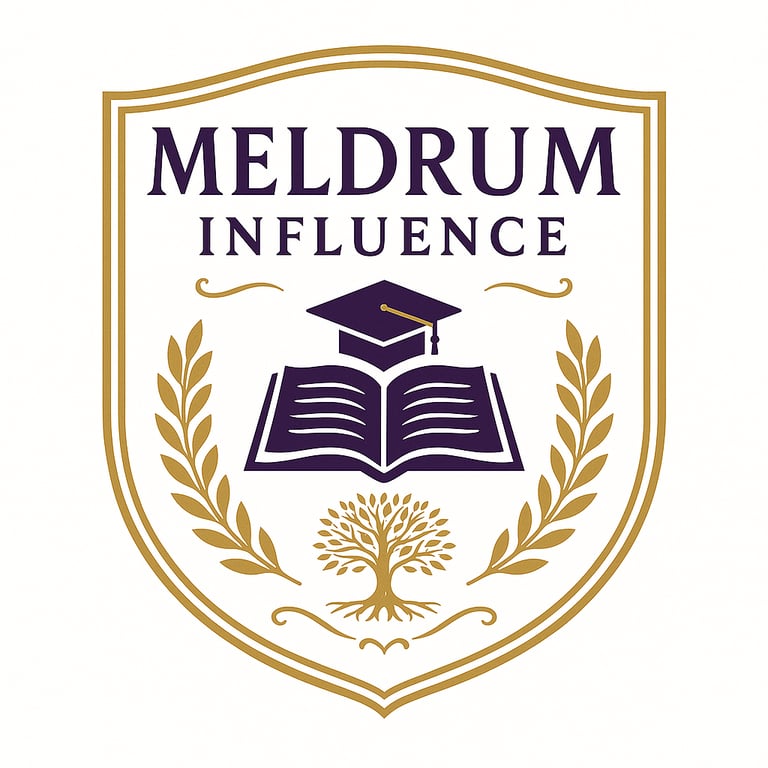 Meldrum Influence logo