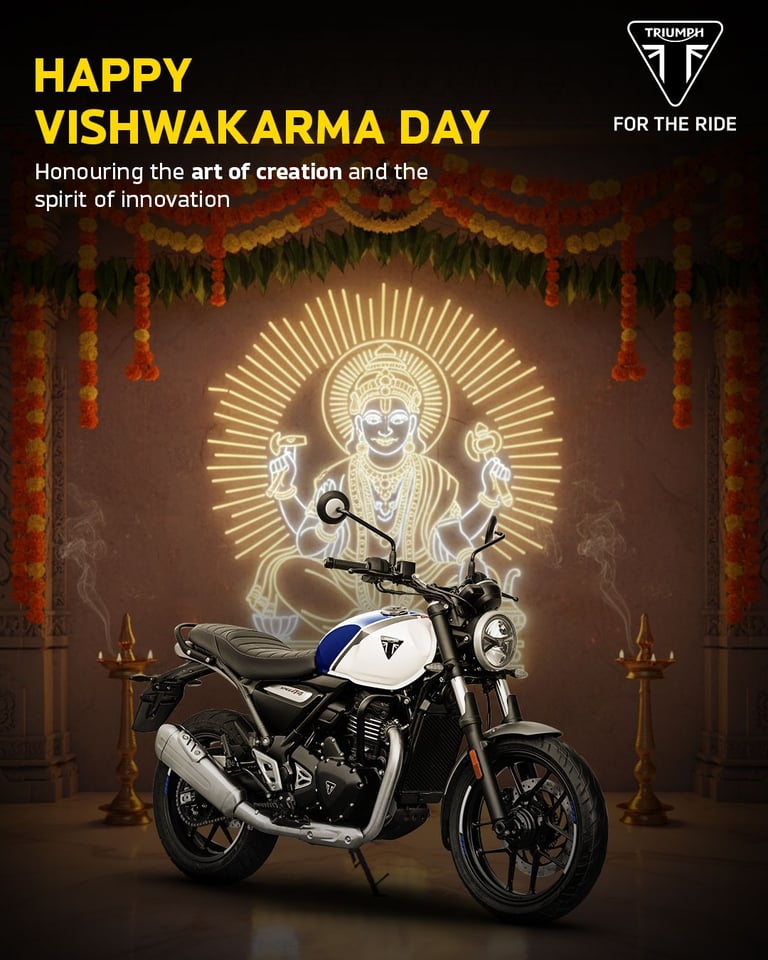 Triumph Vishwakarma Puja