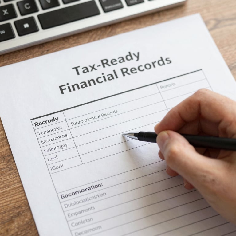 Tax-Ready Financial Records