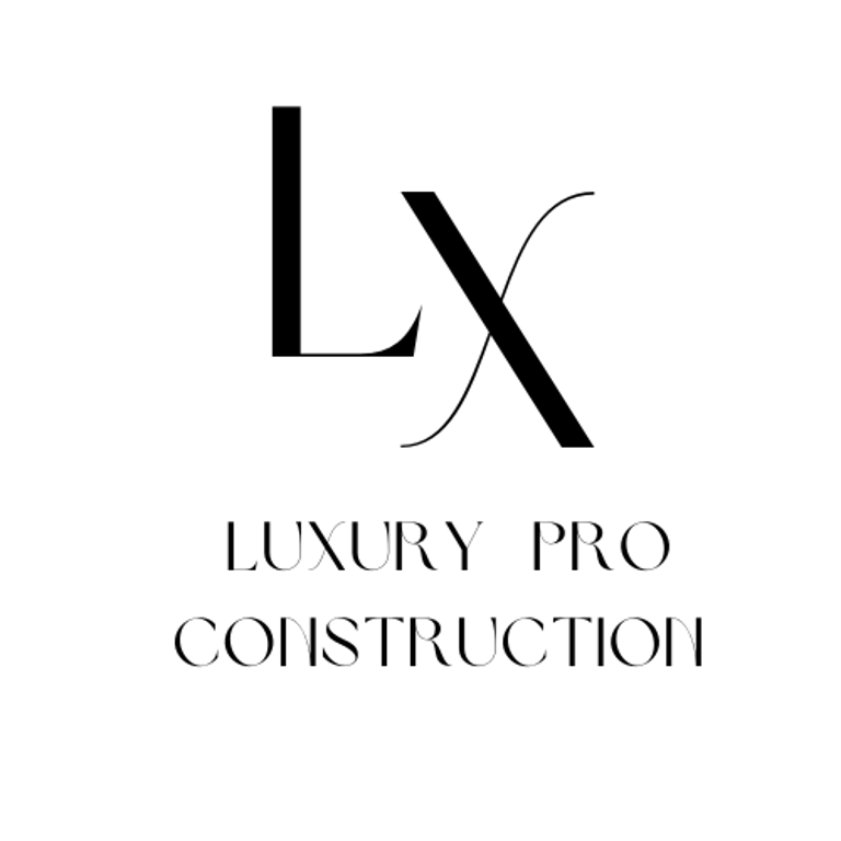 Luxury pro construction logo