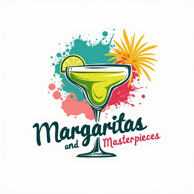 Margaritas and Masterpieces logo