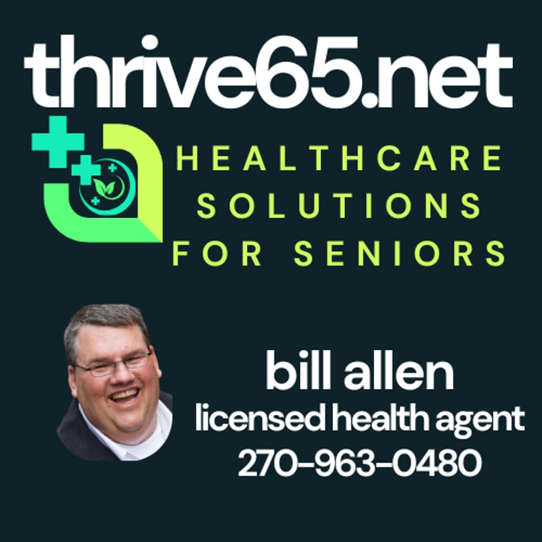 thrive65.net Bill Allen logo