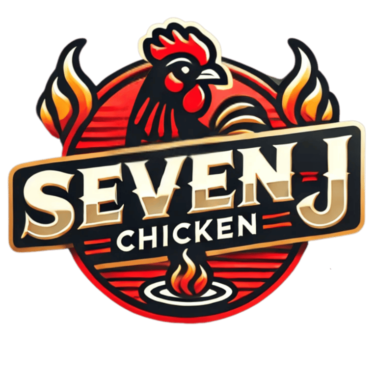 seven j chicken logo
