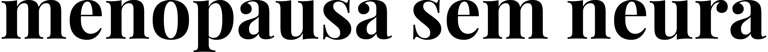 Menopausa sem Neura logo