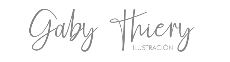 Gaby Thiery Ilustración  logo
