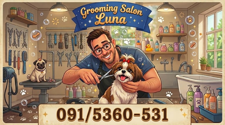 LUNA grooming salon Donja Stubica logo