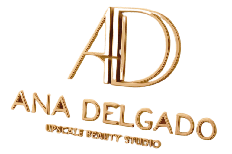 ana delgado salon de belleza logo
