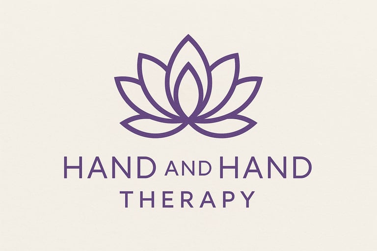 Hand and Hand Therapy logo