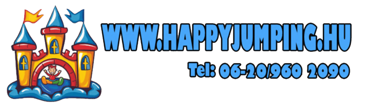 Happyjumping.hu - Légvárbérlés mesterfokon! logo