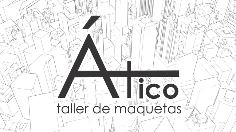 Ático taller modelismo y prototipado logo