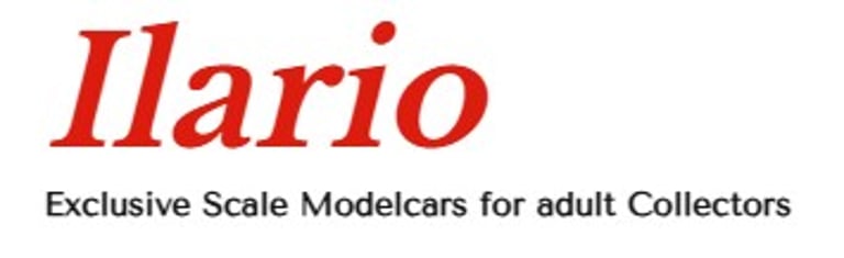 Ilario Chromes Carbone 43 Modelcars for collectors 1/43 1/18 logo