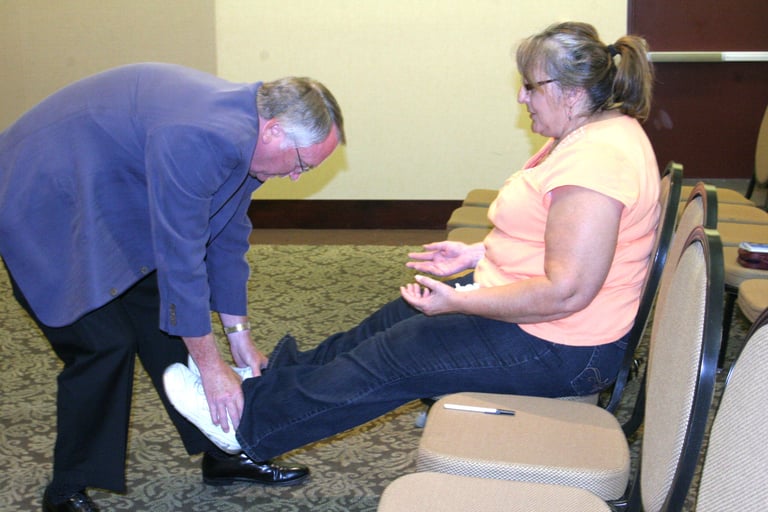 Healing demonstrations