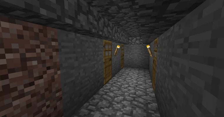 Old cobblestone with Minecraft Revival Beta Edition