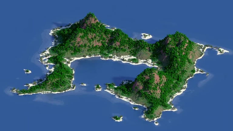 View of Emerald Cove Island