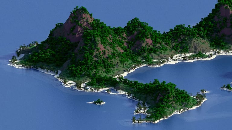 View of Emerald Cove Island