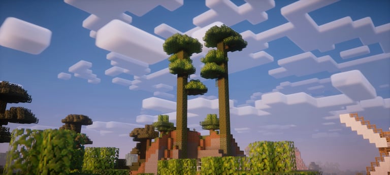 Sky & Clouds with Nostalgia Shader