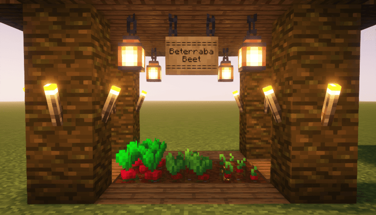 3D Beets in Minecraft