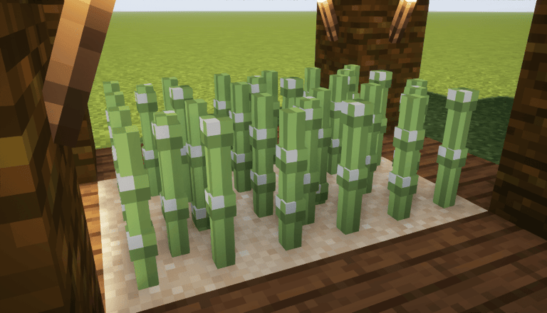 3D Sugar Cane in Minecraft
