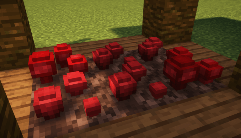 3D Nether Wart in Minecraft