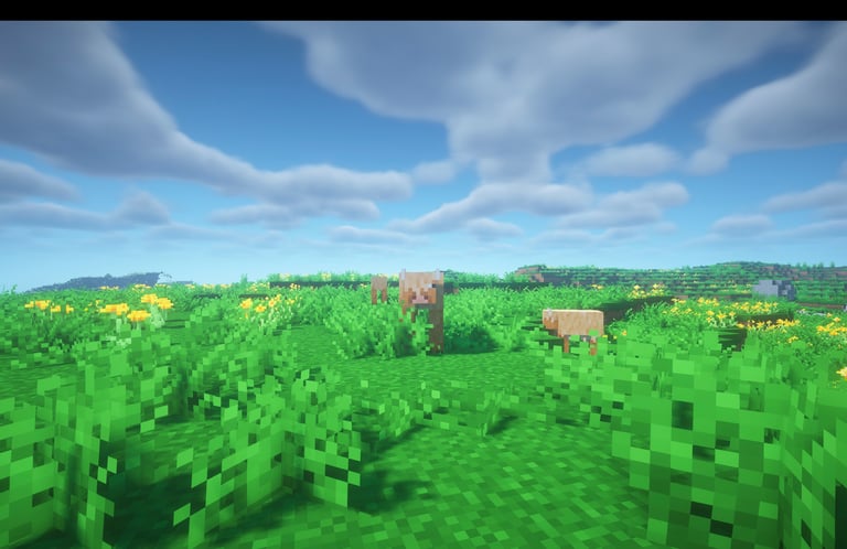 Thats a Highland Cattle. You might remember it from Minecraft:Earth? It's one out of nine new Cow Breeds.