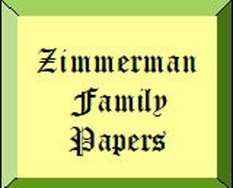 Zimmerman Family Papers logo