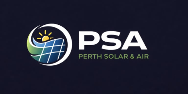 Perth solar and air logo