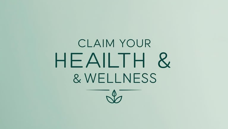 Claim Your Health and Wellness logo