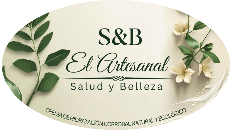 Logotipo oficial de S&B El Artesanal - Salud y Belleza Botánica.