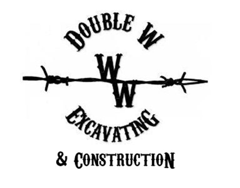 Double W Excavating and Construction logo