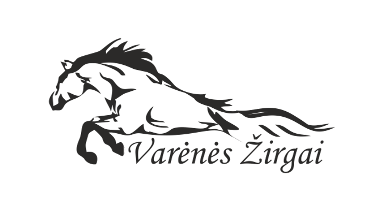 Varėnės žirgai logo