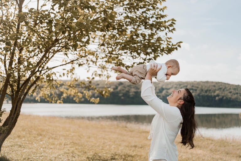 photographie d'une famille 