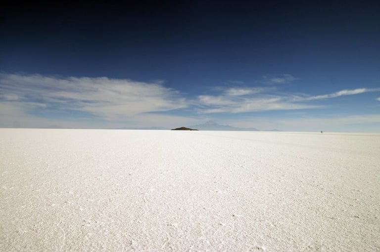 Salar de Uyuni in Dry Season