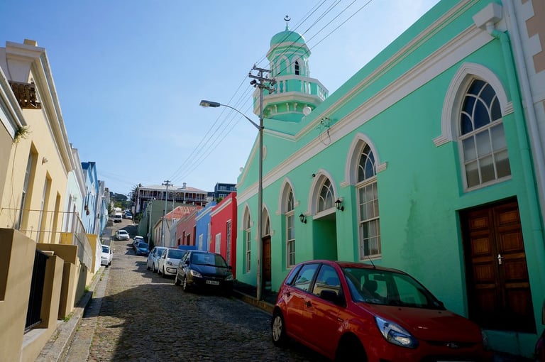 Bo Kaap Neighbourhood in Cape Town