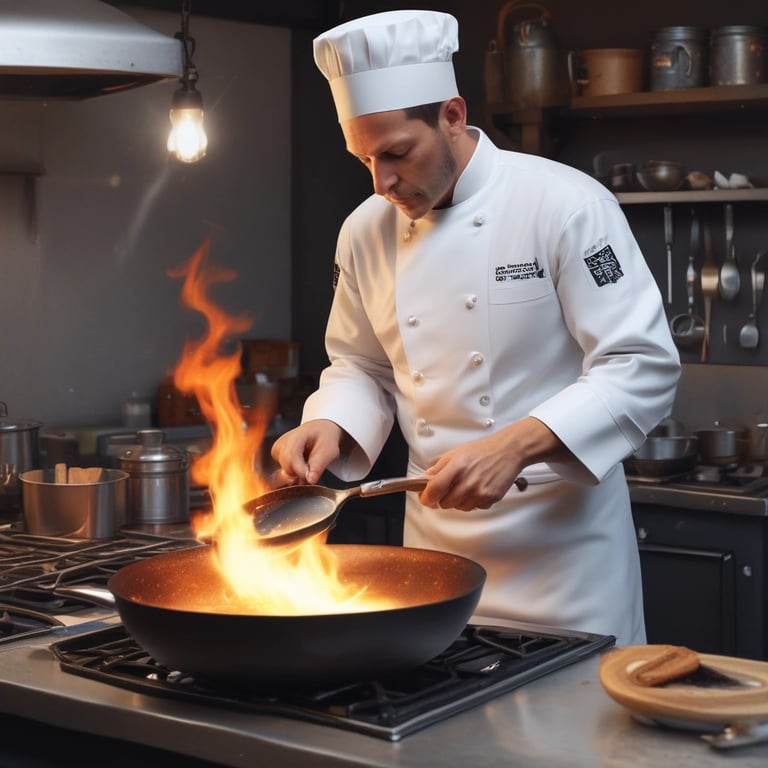 A person standing in the dirt with their feet up