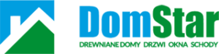 DomStar - domy drewniane, drzwi drewniane i okna drewniane Pomorskie logo