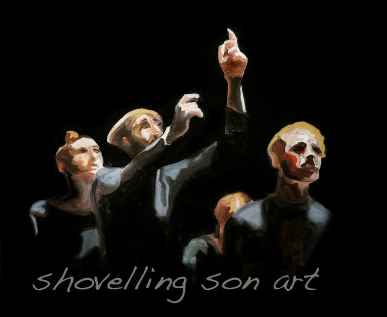 Shovelling Son Art logo