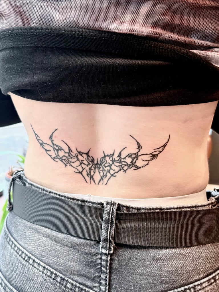 cyber sigilism tattoo Ostschweiz