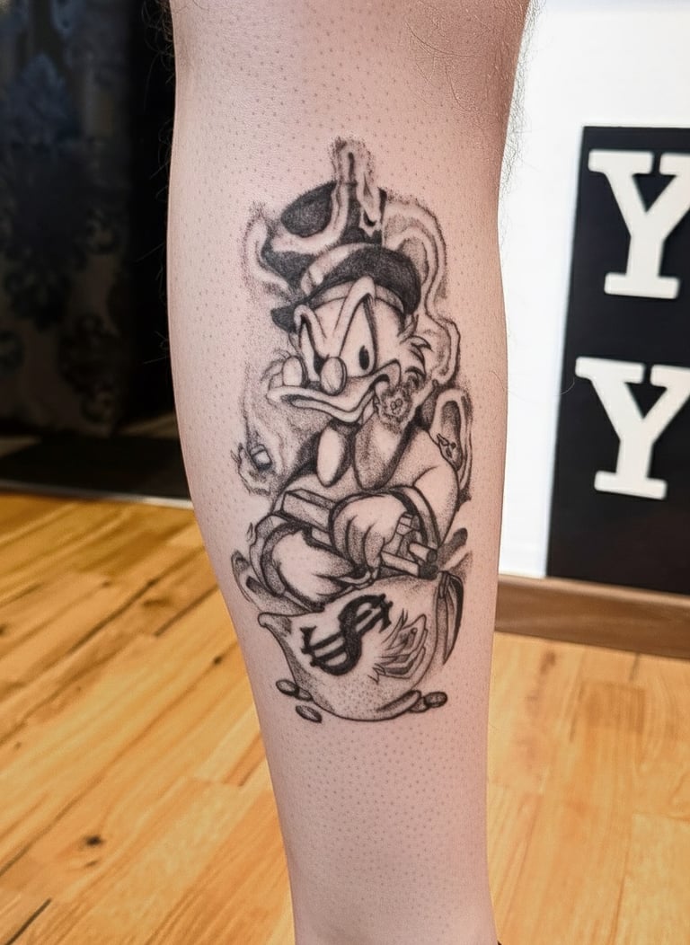 Cartoon Tattoo st.gallen